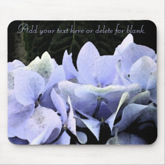 Alfombrilla De Ratón Hydrangea Mousepads de la acuarela