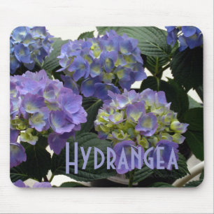 Alfombrilla De Ratón Hydrangeas franceses de los azules cielos