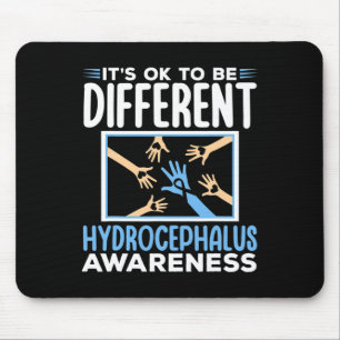 Alfombrilla De Ratón Hydrocephalus Warrior Brain Tumor Hydrocephalus Aw