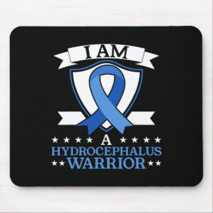 Alfombrilla De Ratón Hydrocephalus Warrior Brain Tumor Hydrocephalus Aw