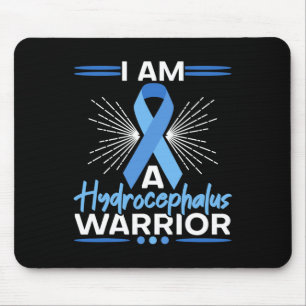 Alfombrilla De Ratón Hydrocephalus Warrior Brain Tumor Hydrocephalus Aw