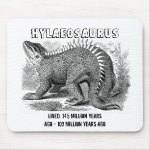 Alfombrilla De Ratón Hylaeosaurus Dinosaur Mousepad