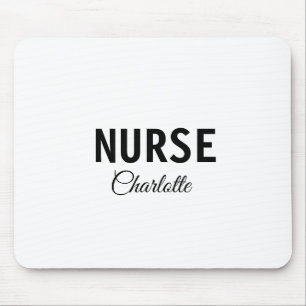 Alfombrilla De Ratón I am nurse medical expert add your name text simpl