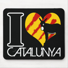 Alfombrilla De Ratón I Amor Catalunya