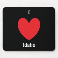 I corazón Idaho Mousepad