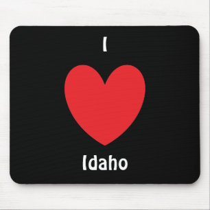Alfombrilla De Ratón I corazón Idaho Mousepad