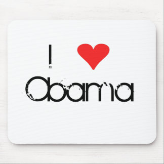 Alfombrilla De Ratón I corazón Obama Mousepad