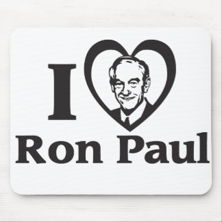 Alfombrilla De Ratón I CORAZÓN RON PAUL - Mousepad