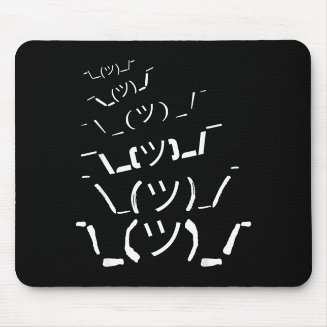 Alfombrilla De Ratón I Don't Know Idk  (Frente)