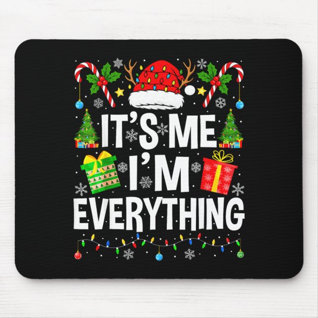 Alfombrilla De Ratón I Have Everything I Need Couples Pajamas Christmas (Frente)