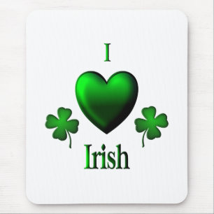 Alfombrilla De Ratón I Heart Irish