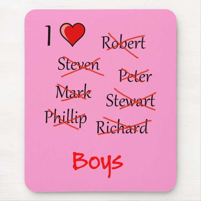 Alfombrilla De Ratón 'I (HH) Boys (Frente)