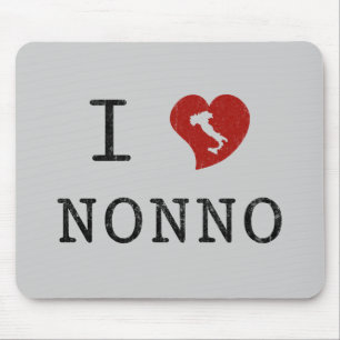 Alfombrilla de ratón I Love Nonno