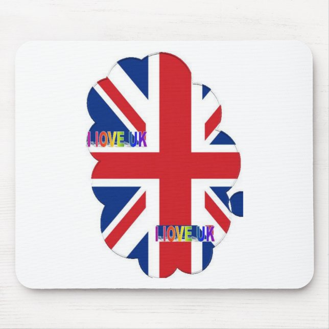 ALFOMBRILLA DE RATÓN I LOVE UK (Frente)
