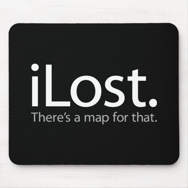 Alfombrilla De Ratón i Perdido (Frente)