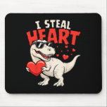 Alfombrilla De Ratón I Steal Hearts Dinosaur Valentines For Boys Girls<br><div class="desc">I Steal Hearts Dinosaur Valentines For Boys Girls Youth Kids</div>