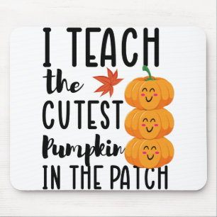 Alfombrilla De Ratón I Teach The Cutest Pumpkins in The Patch Halloween