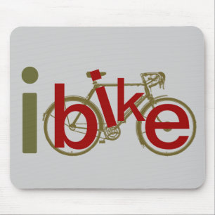 Alfombrilla De Ratón ibike ~ love cycling
