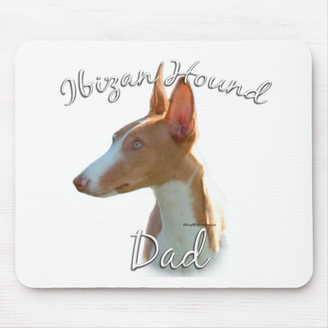 Alfombrilla De Ratón Ibizan Hound Dad 2 (Frente)