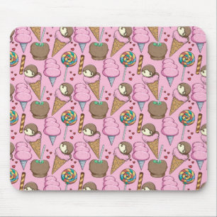 Alfombrilla De Ratón Ice cream pattern   Lollies pattern   lollipop 26