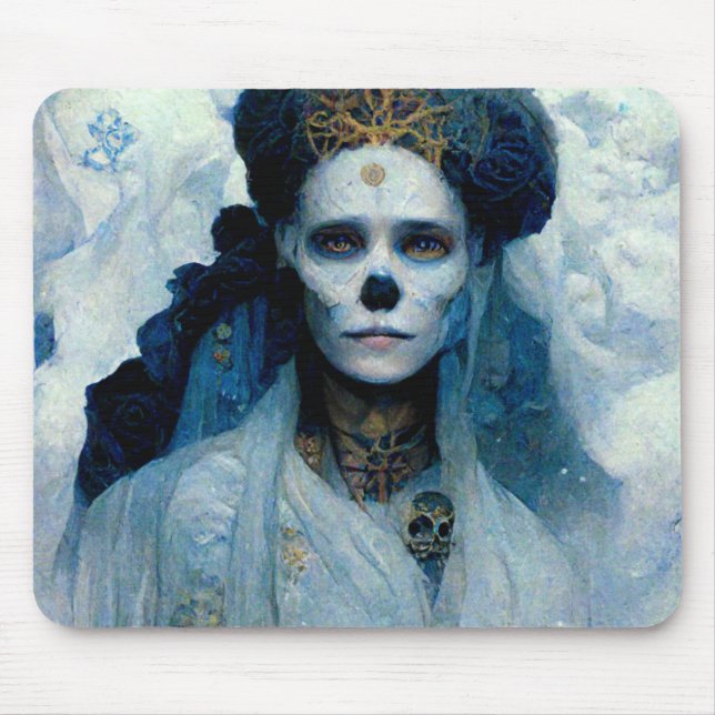 Alfombrilla De Ratón Ice Witch 4 Fantasy Sci-Fi (Frente)