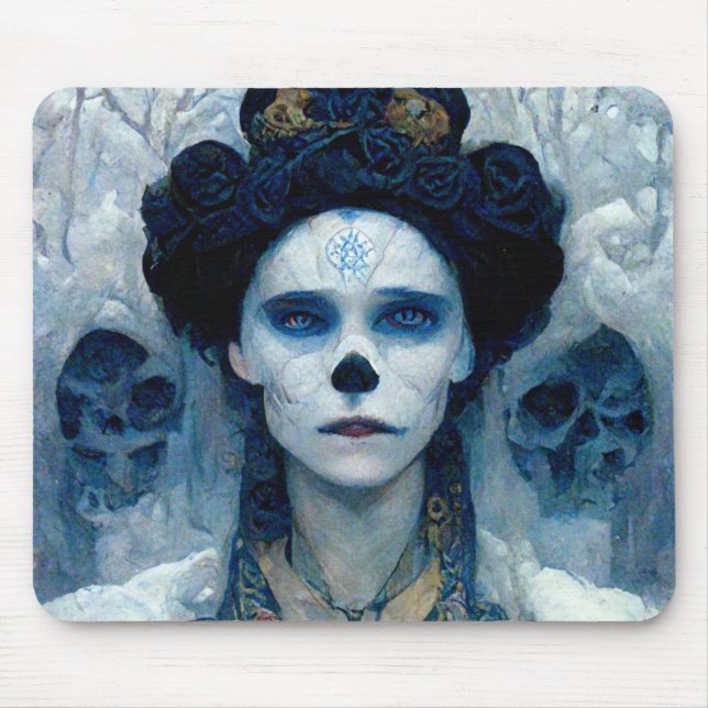 Alfombrilla De Ratón Ice Witch 5 Fantasy Sci-Fi (Frente)