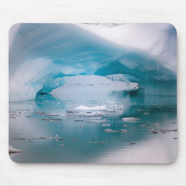 Alfombrilla De Ratón Iceberg de Arco Abierto | Antártida (Frente)