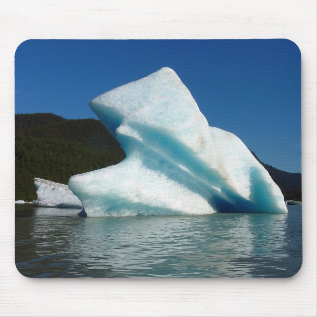 Alfombrilla De Ratón Iceberg sobre el lago Mendenhall en Alaska (Frente)