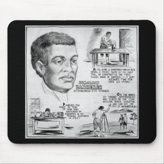 Alfombrilla De Ratón Icono de la Historia Negra: Benjamin Banneker, Cie