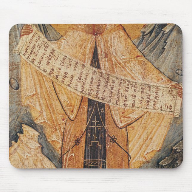 Alfombrilla De Ratón Icono de St. Sabas de Jerusalén, 1572 (Frente)