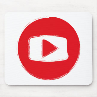 Alfombrilla De Ratón Icono de YouTube
