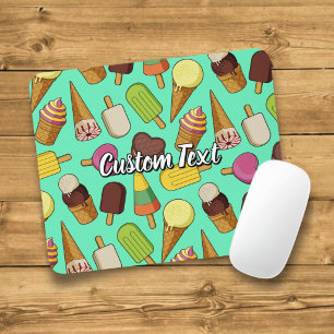 Alfombrilla De Ratón Iconos de Helado