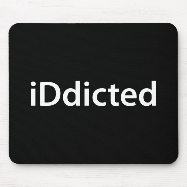 Alfombrilla De Ratón iDdicted (Frente)