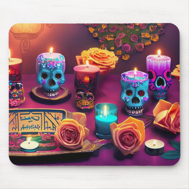 Alfombrilla De Ratón Idea del Día del Regalo Muerto (Frente)