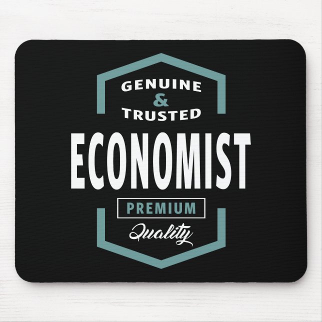 Alfombrilla De Ratón Ideas de regalo genuinas de economistas (Frente)