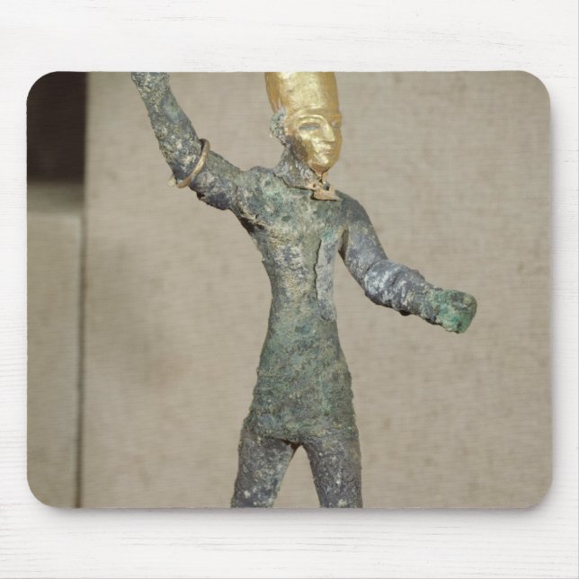 Alfombrilla De Ratón Ídolo del Baal de dios, de Ugarit, Siria (Frente)