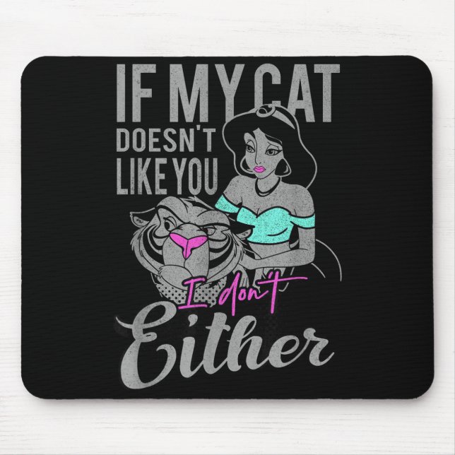 Alfombrilla De Ratón If My Cat Doesn't Like You I Don't  (Frente)