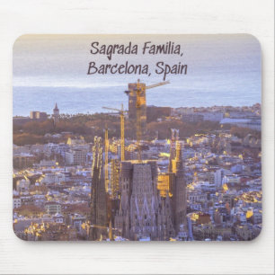 Alfombrilla De Ratón Iglesia Católica de la Sagrada Familia, Barcelona,
