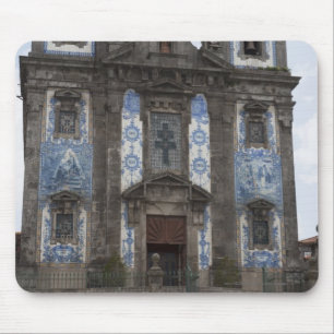 Alfombrilla De Ratón Iglesia de Santo Ildenfonso con los paneles de la