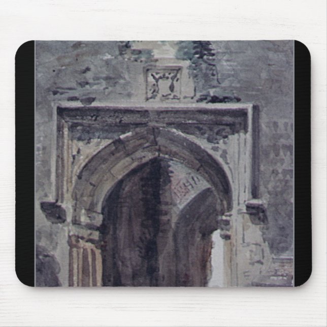 Alfombrilla De Ratón Iglesia del este de John Constable el | Bergholt (Frente)