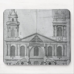 Alfombrilla De Ratón Iglesia del Santo-Sulpice
