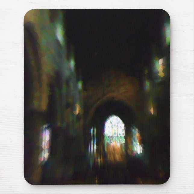 Alfombrilla De Ratón Iglesia Oscura (Frente)