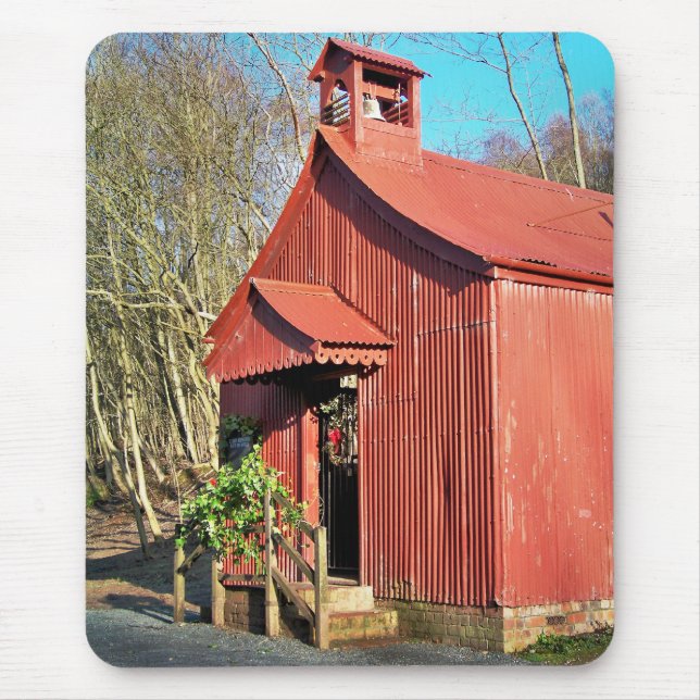 ALFOMBRILLA DE RATÓN IGLESIA RURAL (Frente)