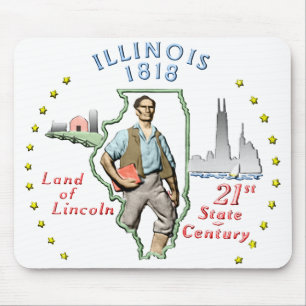 Alfombrilla De Ratón Illinois