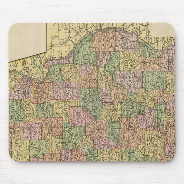 Alfombrilla De Ratón Illinois 2 (Frente)