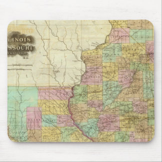 Alfombrilla De Ratón Illinois Y Missouri