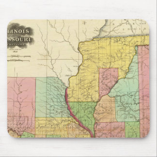 Alfombrilla De Ratón Illinois y Missouri 4