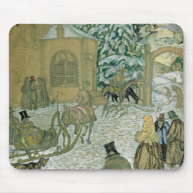 Alfombrilla De Ratón Illustraton para "Dubrovsky", por Alexander (Frente)