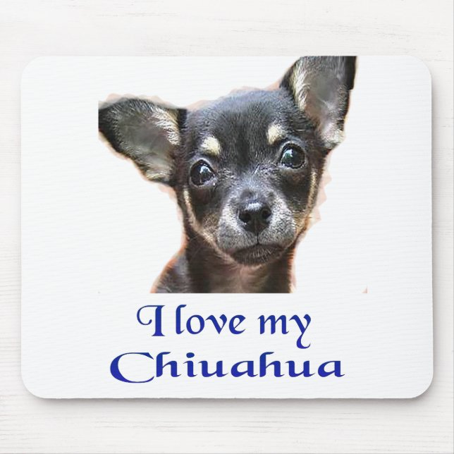 Alfombrilla De Ratón Ilovemychiwawatee (Frente)