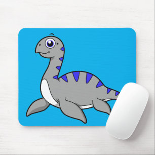 Alfombrilla De Ratón Ilustracion Agradable De Un Monstruo De Loch Ness.